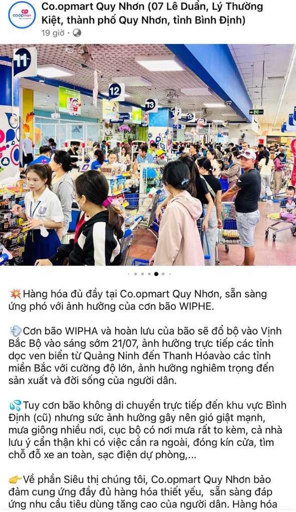 Khung cảnh siêu thị, chợ trước khi bão WIPHA đổ bộ, netizen chia sẻ kinh nghiệm bảo quản thực phẩm- Ảnh 7.