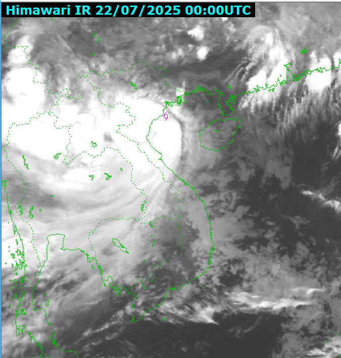 Bão Wipha sắp đổ bộ Hưng Yên: Cường độ và thời gian Ảnh hưởng đáng chú ý - Ảnh 1.