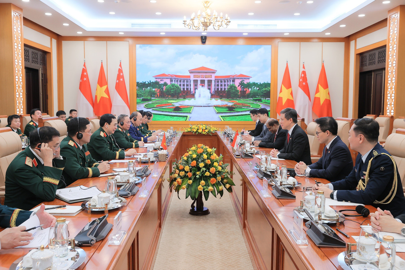 Sĩ quan Quân đội Việt Nam sẽ được đào tạo tại Singapore trong khuôn khổ hợp tác Quốc phòng - Ảnh 2. Sĩ quan Quân đội Việt Nam sẽ được đào tạo tại Singapore trong khuôn khổ hợp tác Quốc phòng - Ảnh 2.