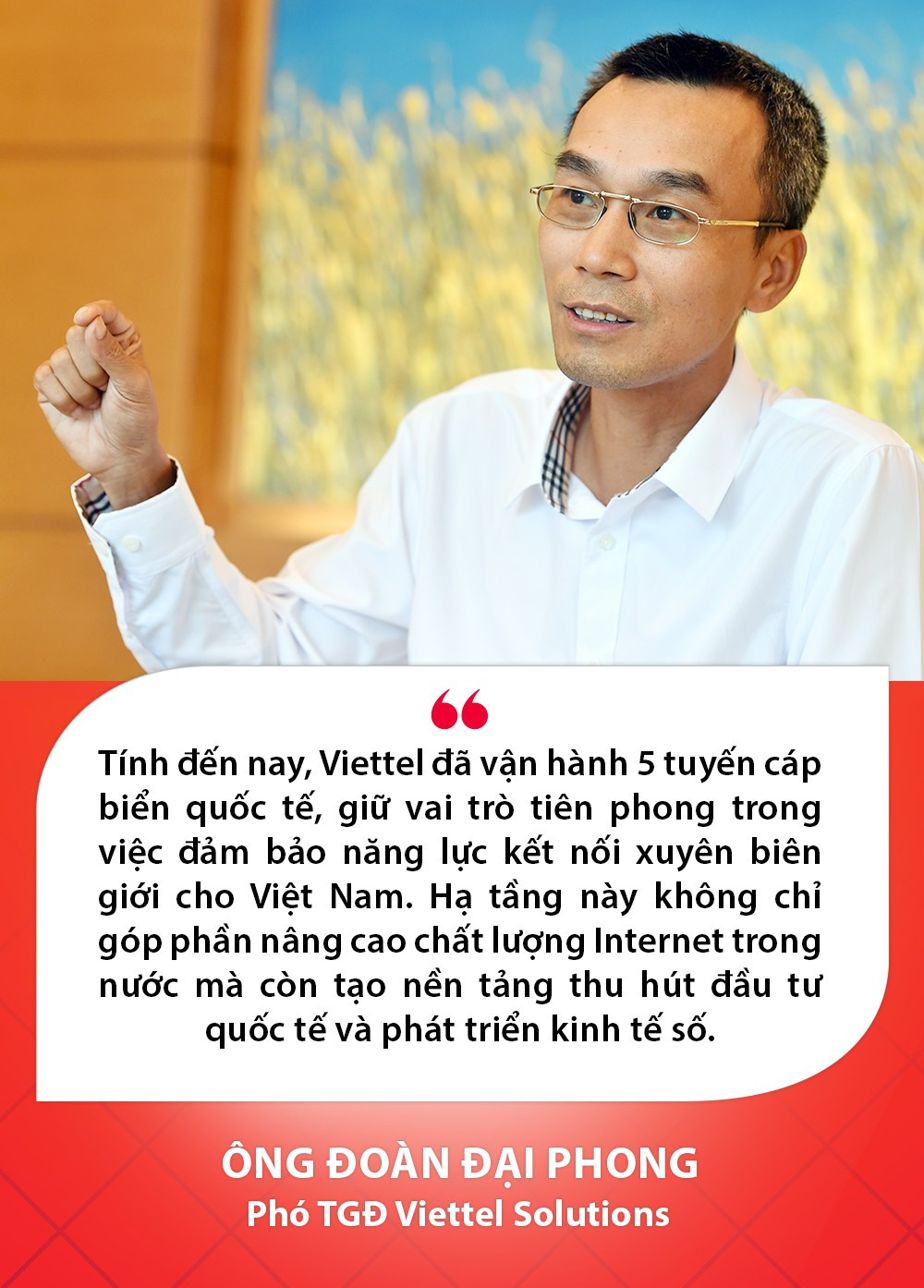 Viettel Đột Phá Ngành Công Nghệ Với Cáp Quang Biển Tự Chủ Hoàn Toàn Từ Người Việt - Ảnh 2. Viettel Đột Phá Ngành Công Nghệ Với Cáp Quang Biển Tự Chủ Hoàn Toàn Từ Người Việt - Ảnh 2.