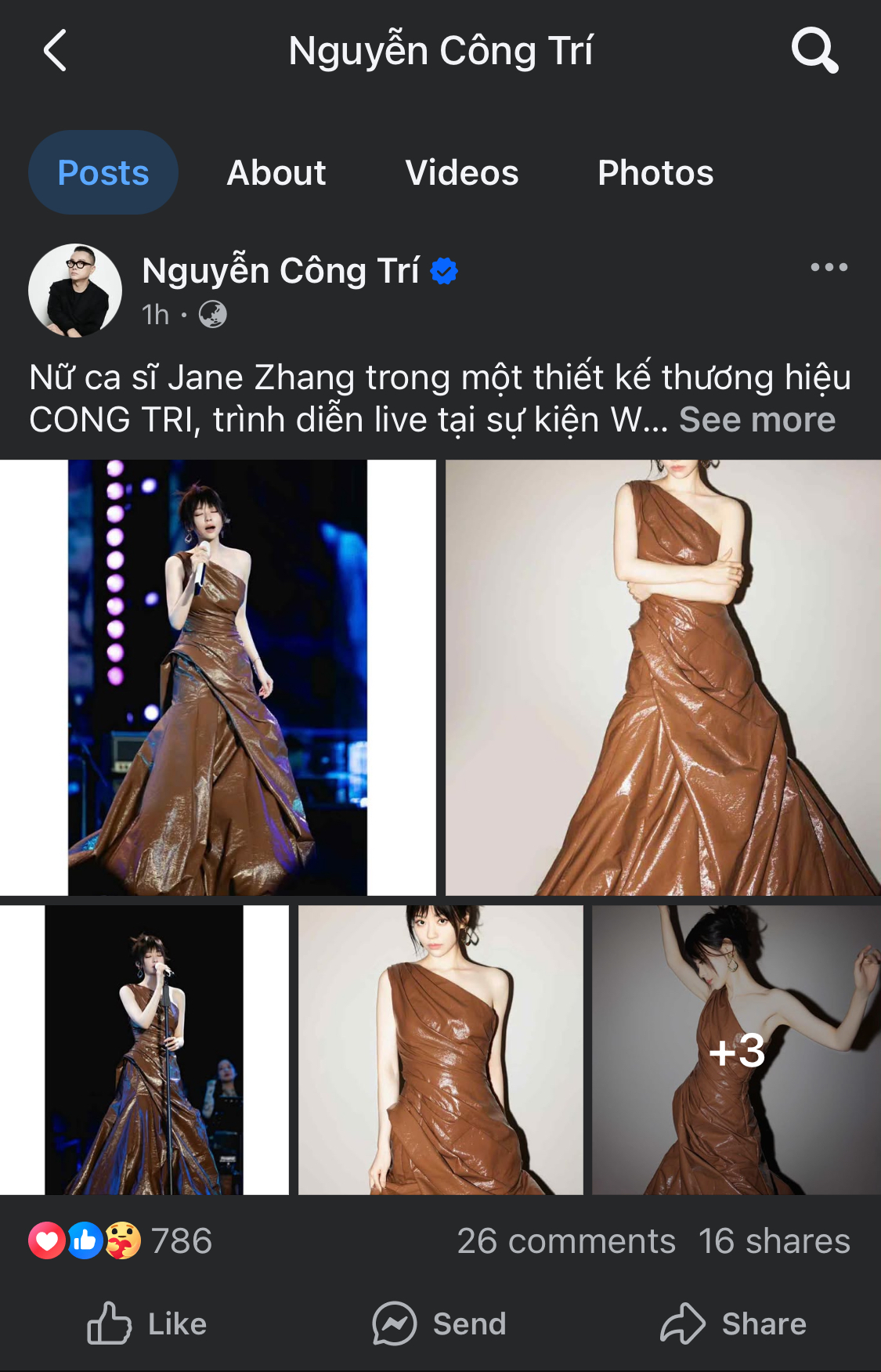 Nhà thiết kế Công Trí có động thái lạ khi trở lại mạng xã hội- Ảnh 1.