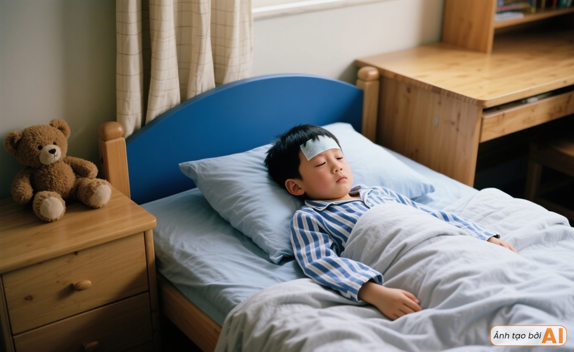 B&eacute; trai 7 tuổi tử vong do c&uacute;m A sau khi sốt li&ecirc;n tục 48 tiếng- Ảnh 1.