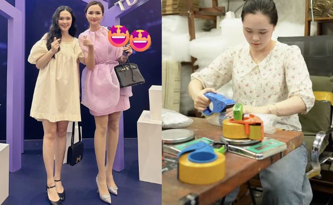 Vợ Duy Mạnh bị chính chị gái chê "mặc đồ hiệu mà không sang" - Ảnh 1. Vợ Duy Mạnh bị chính chị gái chê "mặc đồ hiệu mà không sang" - Ảnh 1.