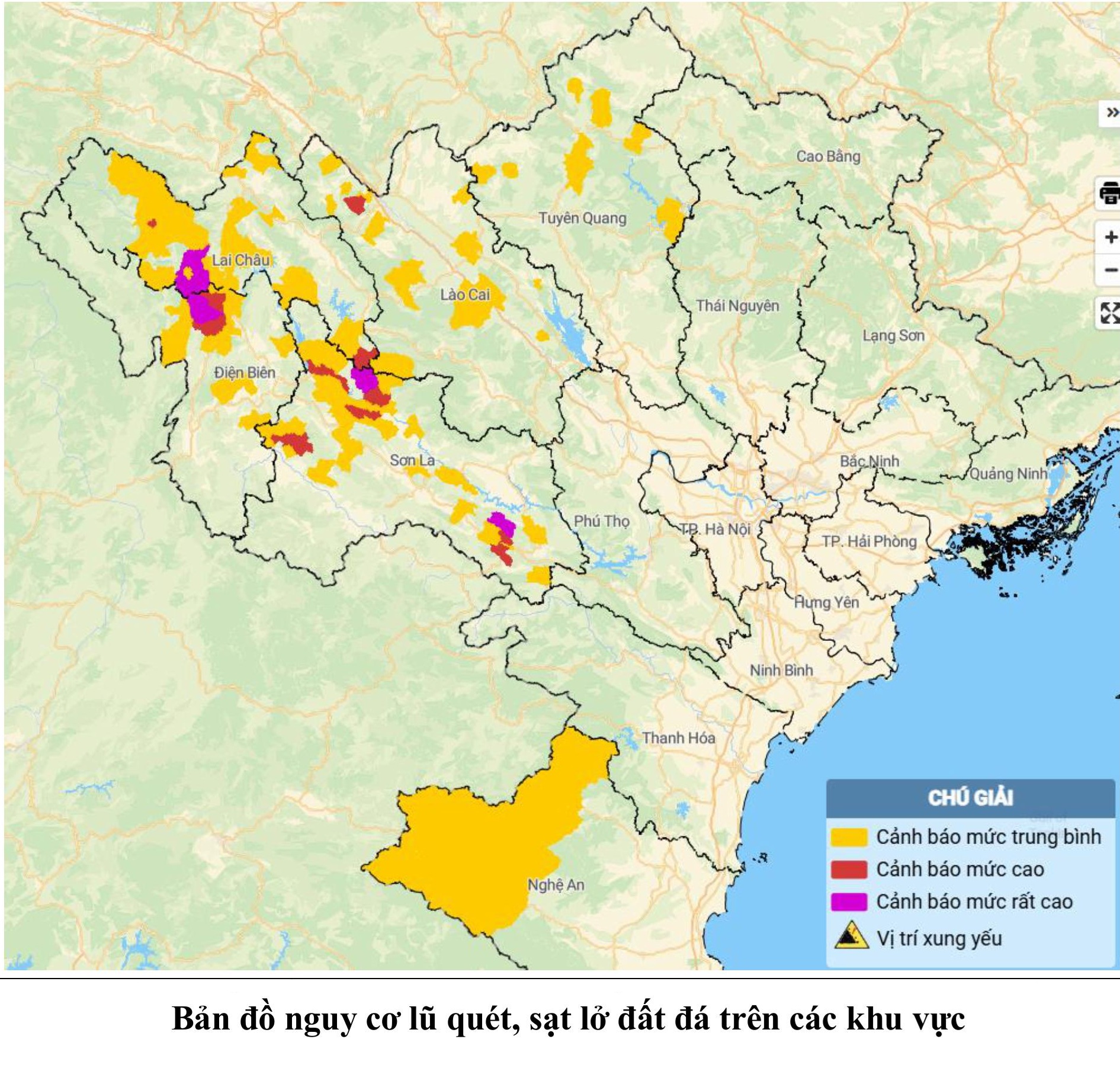 Trong 6 giờ tới, người dân các tỉnh Điện Biên, Lai Châu, Sơn La, Lào Cai, Tuyên Quang và Nghệ An chú ý- Ảnh 1. Trong 6 giờ tới, người dân các tỉnh Điện Biên, Lai Châu, Sơn La, Lào Cai, Tuyên Quang và Nghệ An chú ý- Ảnh 1.