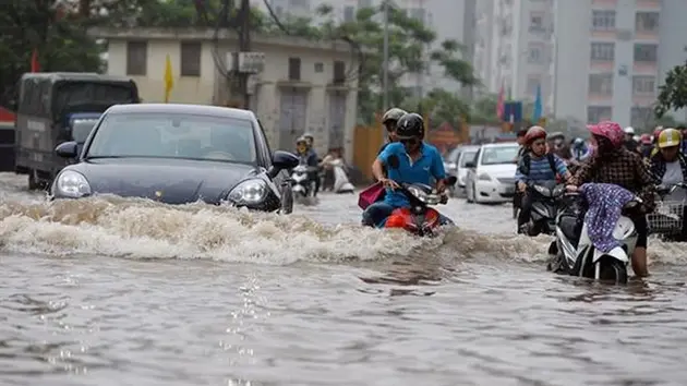 Từ đêm nay, nhiều nơi mưa to đến rất to, kéo dài 2 ngày liên tiếp - Ảnh 1.