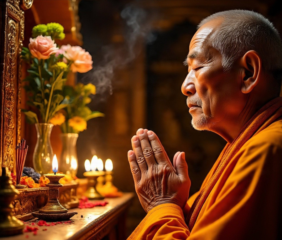 Văn khấn mùng 1 / 6 âm lịch nhuận năm 2025 cầu an lành cho gia đình - Ảnh 1.