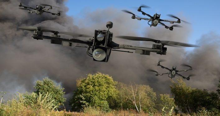 Cuộc chạy đua UAV Nga và Ukraine: Công nghệ vũ khí không người lái phát triển mạnh mẽ - Ảnh 1.