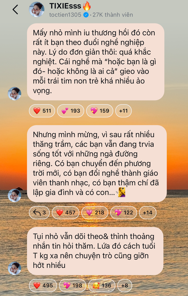 Chia sẻ mới nhất hé lộ tình hình hiện tại của Tóc Tiên - Ảnh 2.
