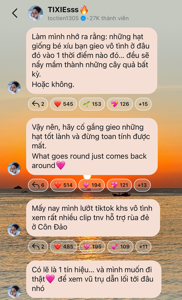 Chia sẻ mới nhất hé lộ tình hình hiện tại của Tóc Tiên - Ảnh 3.