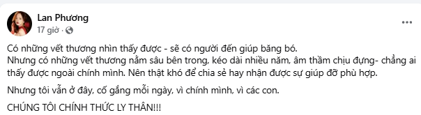 Lan Phương từng để lộ nhiều dấu hiệu bất ổn trước khi làm thủ tục ly hôn đơn phương chồng Tây- Ảnh 8. Lan Phương từng để lộ nhiều dấu hiệu bất ổn trước khi làm thủ tục ly hôn đơn phương chồng Tây- Ảnh 8.