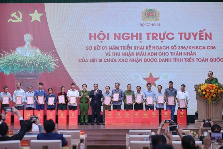 Một DN Việt thực hiện dự án đặc biệt của Bộ Công an, xoa dịu nỗi đau cho hàng nghìn gia đình liệt sĩ - Ảnh 3.