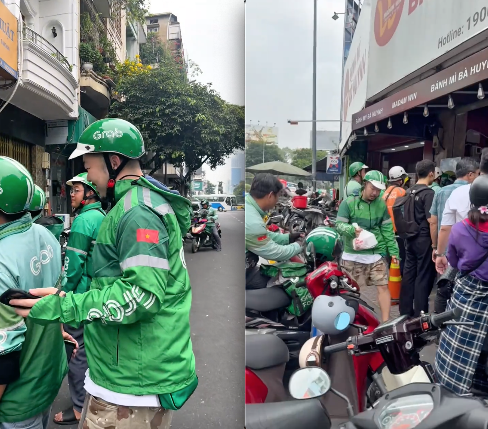 Khách Nhật cải trang mua bánh mì ở TP. HCM khiến dân mạng cười vỡ bụng - Ảnh 1.