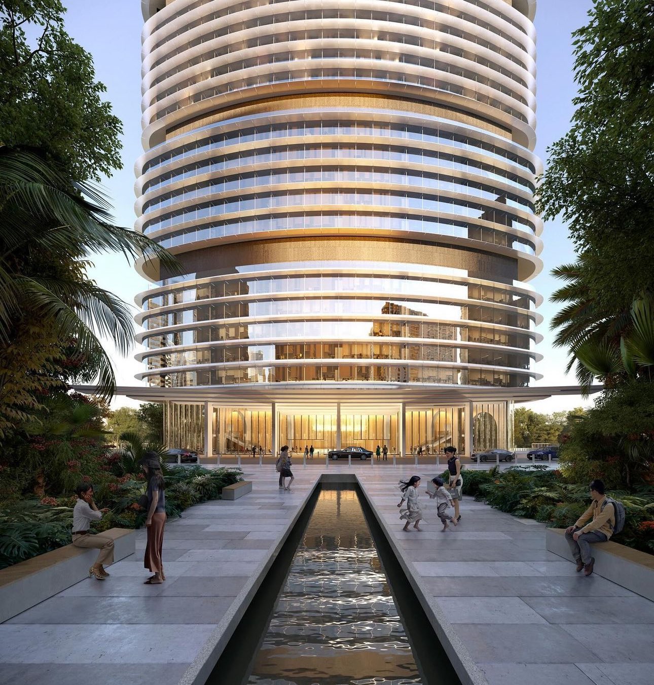 Siêu tháp tài chính 108 tầng cao nhất Việt Nam: Vượt Landmark 81 gần 200m, trên đỉnh sở hữu quả cầu mô phỏng chu kỳ mặt trăng thay đổi theo từng giờ- Ảnh 11.
