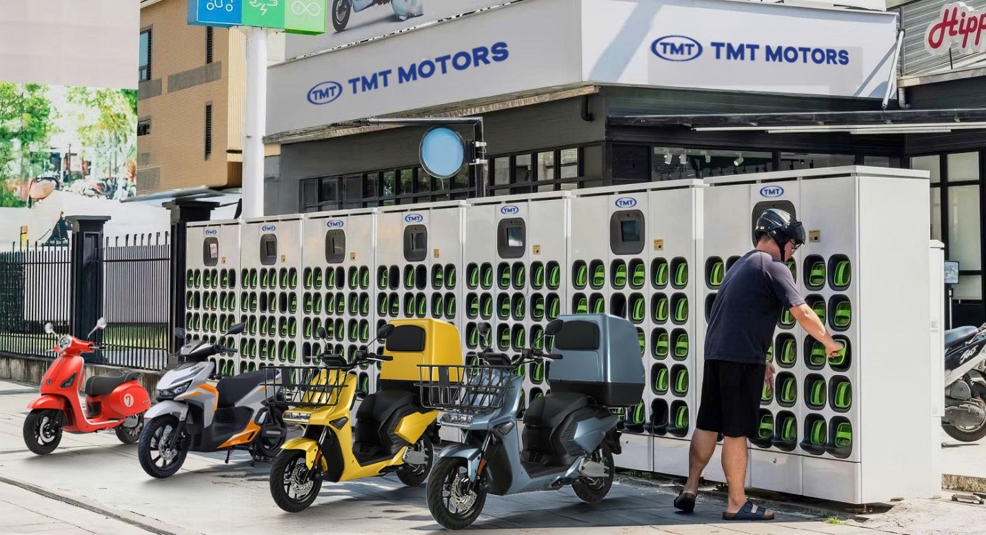 TMT Motors ra mắt hệ sinh thái từ xe điện mini đến xe máy điện, hé lộ kế hoạch xây trạm đổi pin xe điện “siêu tốc” theo chuẩn châu Âu - Ảnh 1.