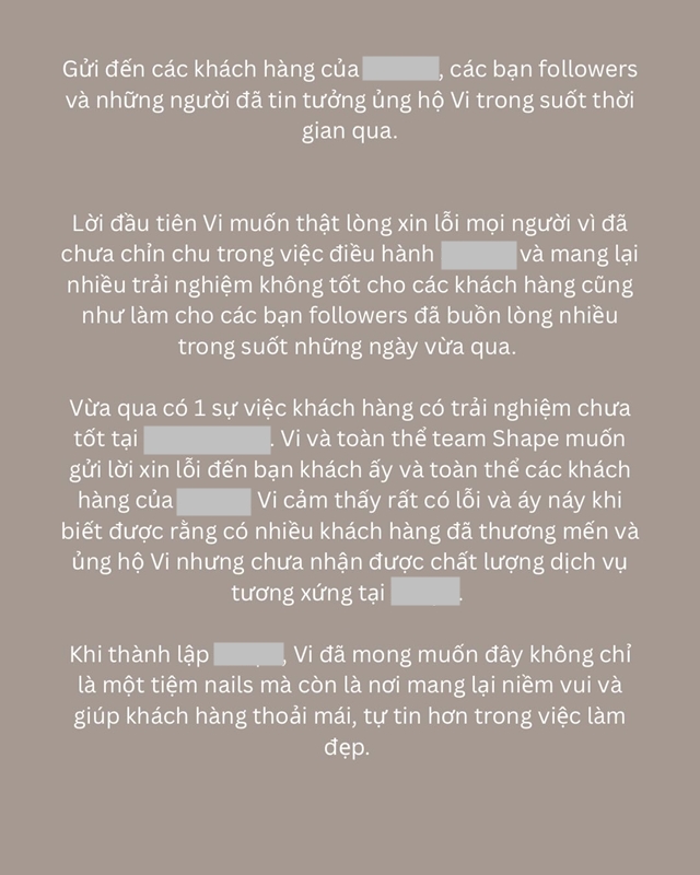Tiệm nail của TikToker nổi tiếng bị "phốt" nối mi như cái quạt, cắt da chảy máu dậy sóng Threads - Ảnh 6. Tiệm nail của TikToker nổi tiếng bị "phốt" nối mi như cái quạt, cắt da chảy máu dậy sóng Threads - Ảnh 6.