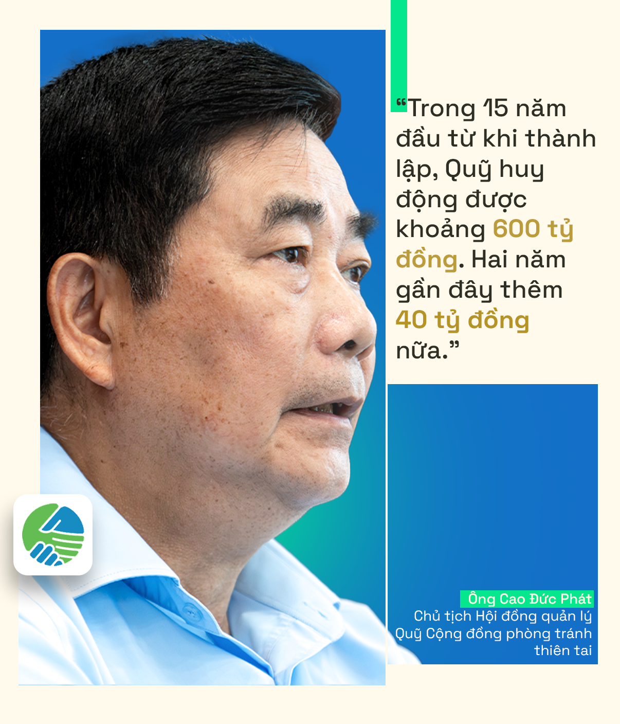 Vị cựu Bộ trưởng chia sẻ về Qũy cộng đồng phòng tránh thiên tai và bài học từ thảm họa - Ảnh 6. Vị cựu Bộ trưởng chia sẻ về Qũy cộng đồng phòng tránh thiên tai và bài học từ thảm họa - Ảnh 6.