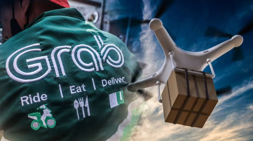 Grab thí điểm dịch vụ giao hàng bằng drone , tương lai không cần tài xế con người - Ảnh 1. Grab thí điểm dịch vụ giao hàng bằng drone , tương lai không cần tài xế con người - Ảnh 1.