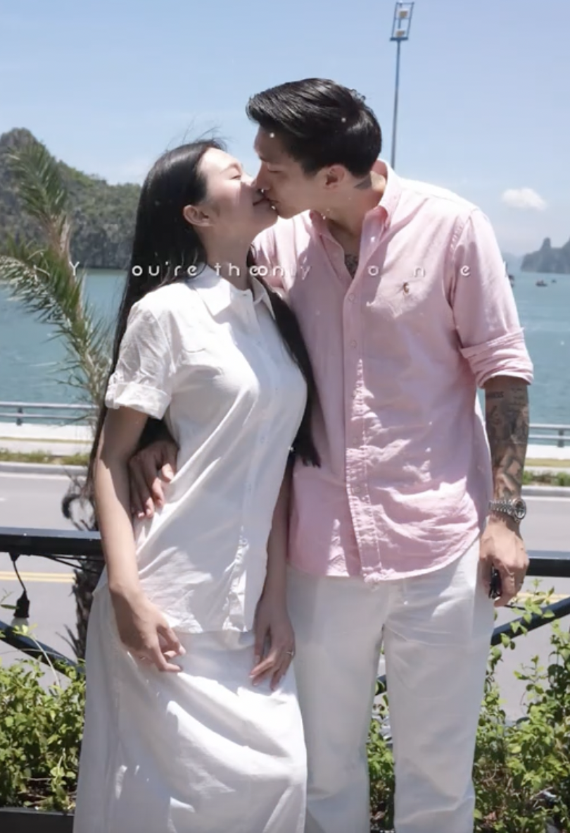 Đo&agrave;n Văn Hậu tung loạt ảnh th&acirc;n mật b&ecirc;n vợ, sắc v&oacute;c Top 10 Hoa hậu Do&atilde;n Hải My chiếm trọn spotlight- Ảnh 7.