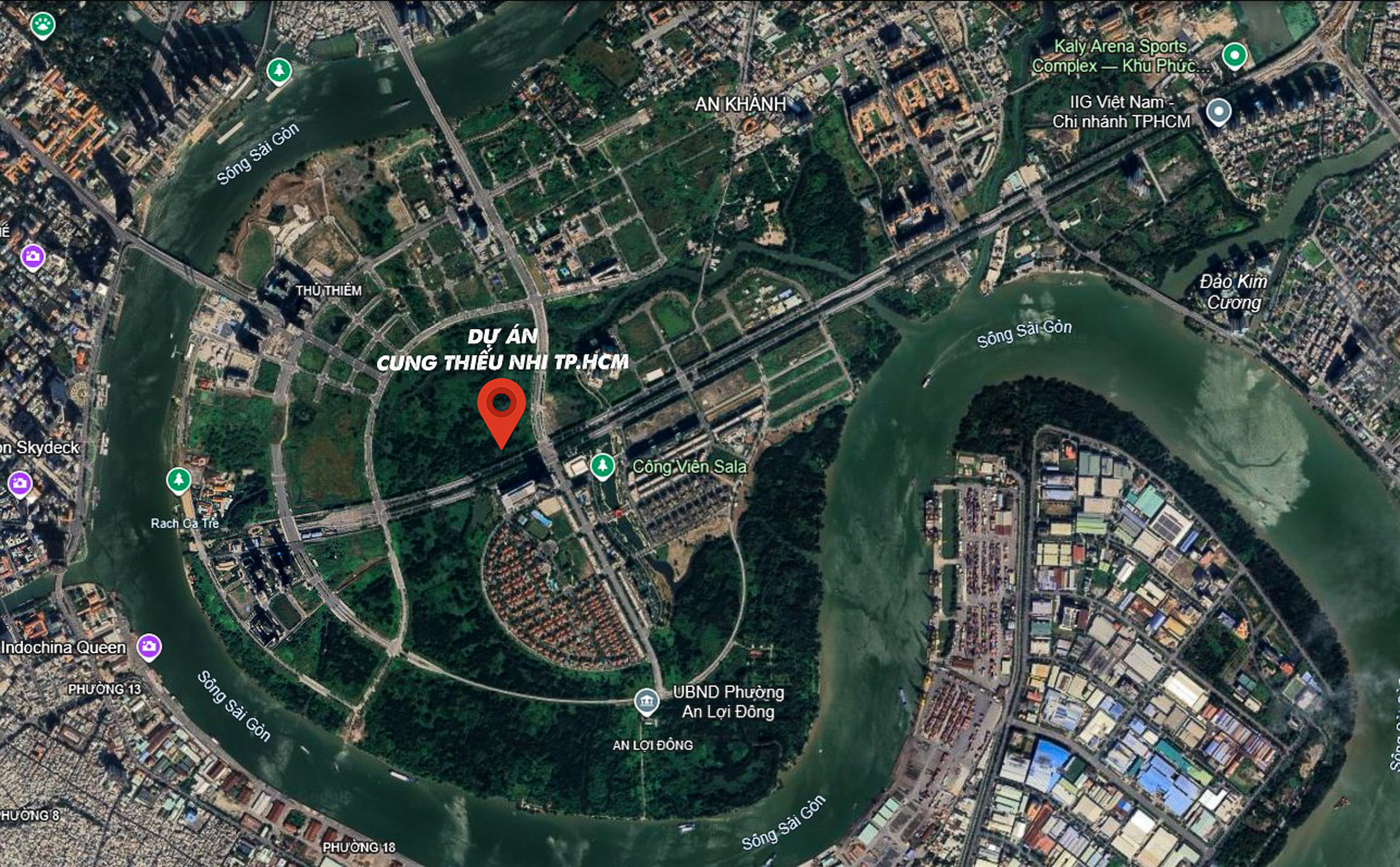 Toàn cảnh khu đất cách phường Sài Gòn 10 phút lái xe, sắp được xây cung thiếu nhi hơn 1.100 tỷ đồng- Ảnh 1.