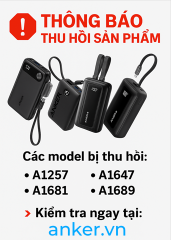 Người dùng có sạc dự phòng Anker theo diện thu hồi cần làm theo để nhận tiền đền bù từ 600 đến 1 triệu - Ảnh 1.