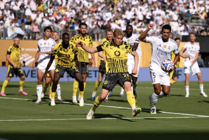 Real Madrid thắng nghẹt thở Dortmund, chờ chạm trán PSG ở bán kết- Ảnh 1.