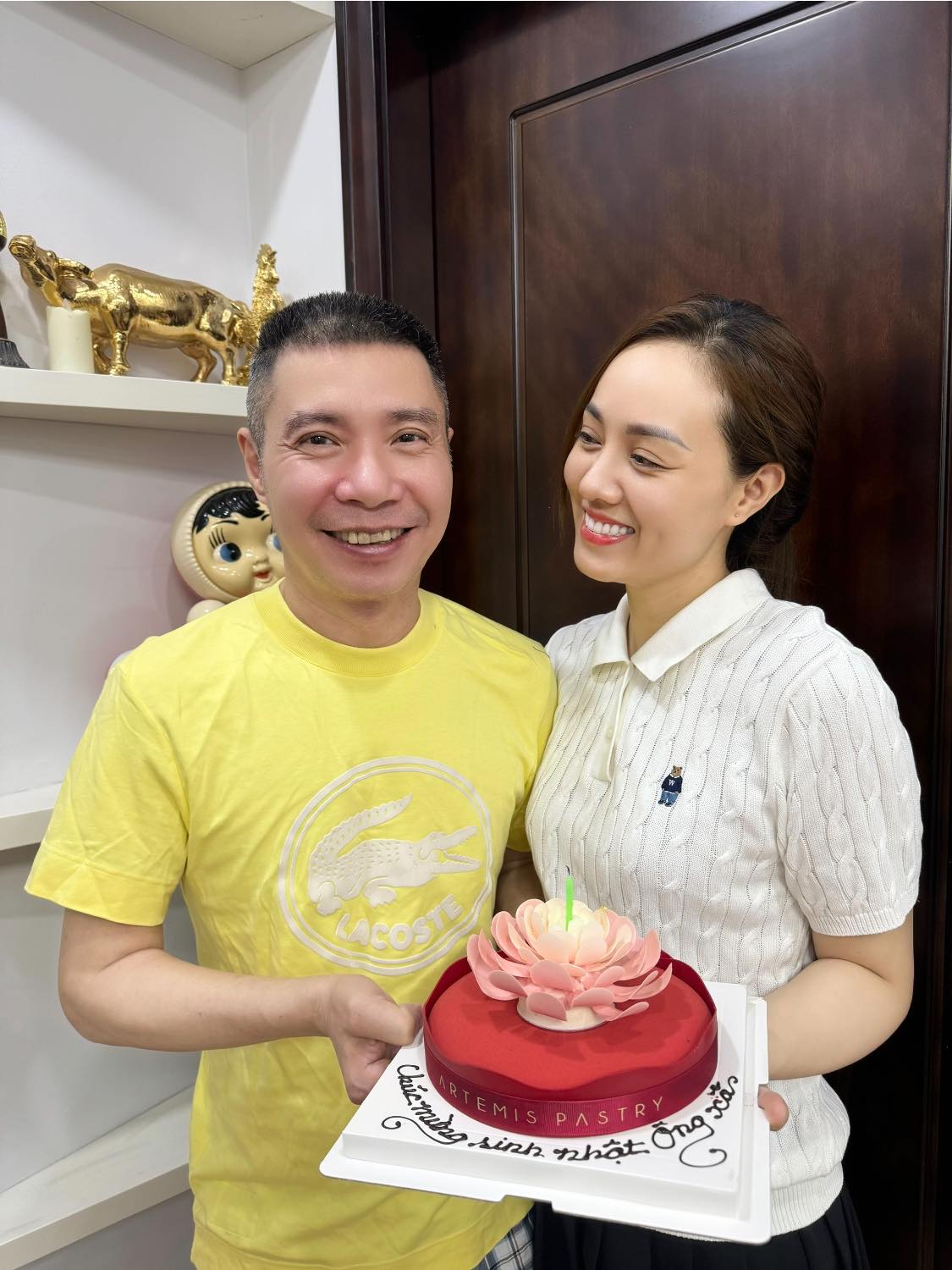 NSND Công Lý gây tranh cãi khi lên tiếng về thông tin vợ từng có 1 đời chồng - Ảnh 2.