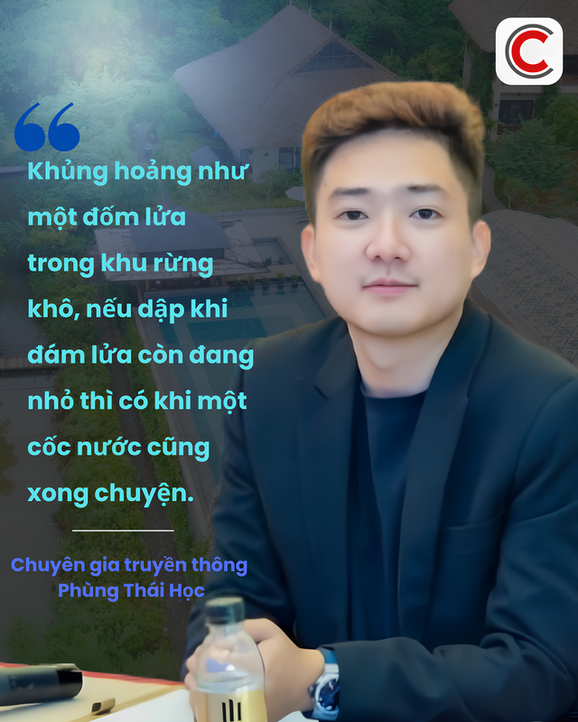 Khủng hoảng truyền thông nhìn từ vụ việc Làng Háo Hức, chuyên gia nói thẳng: Đám cháy đáng lẽ đã có thể dập bằng một cốc nước - Ảnh 1. Khủng hoảng truyền thông nhìn từ vụ việc Làng Háo Hức, chuyên gia nói thẳng: Đám cháy đáng lẽ đã có thể dập bằng một cốc nước - Ảnh 1.
