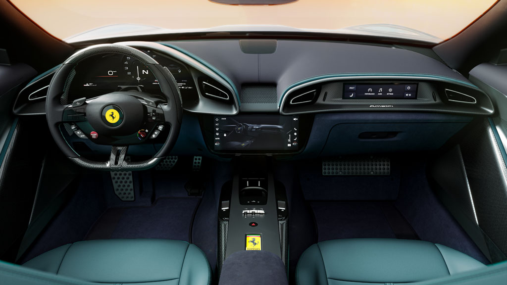 Các hãng đua nhau bỏ hết nút bấm vật lý thì Ferrari làm ngược lại trên siêu xe vừa ra mắt- Ảnh 2.