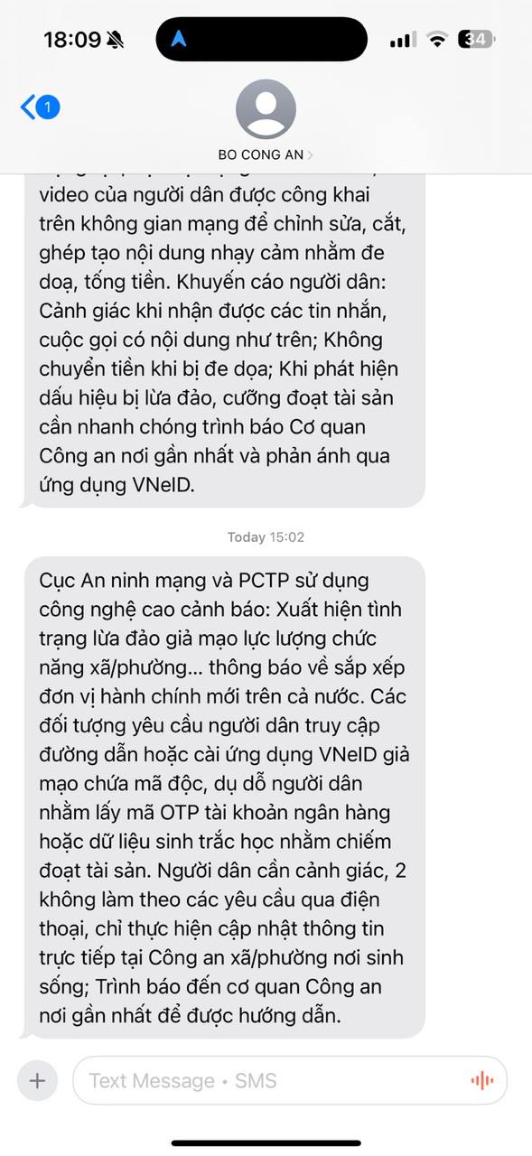 Bộ Công An Cảnh Báo Khẩn Hành Vi Lừa Đảo Giả Mạo Cơ Quan Phường Xã Sau Sáp Nhập, Thấy Một Dấu Hiệu Phải Trình Báo Ngay! 1 Photo2025 07 0718 44 21 1751899333269 17518993339772083246138