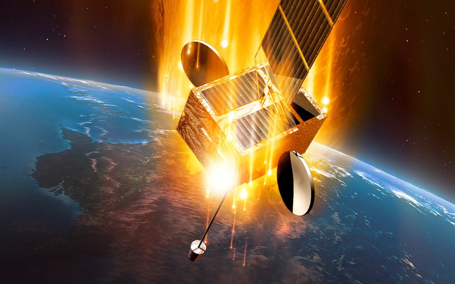 Gần 500 vệ tinh của Starlink bốc cháy: Chuyên gia lo ngại về tương lai “đen tối” cho toàn nhân loại - Ảnh 1.