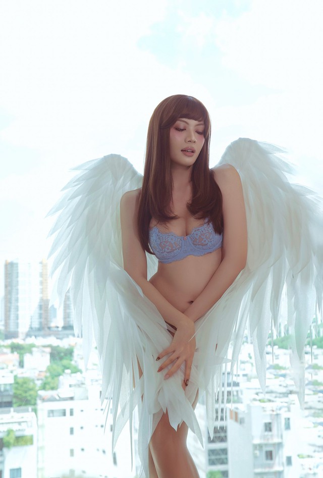 Mỹ nữ chuyển giới của Vbiz muốn làm thiên thần Victoria's Secret?- Ảnh 2.