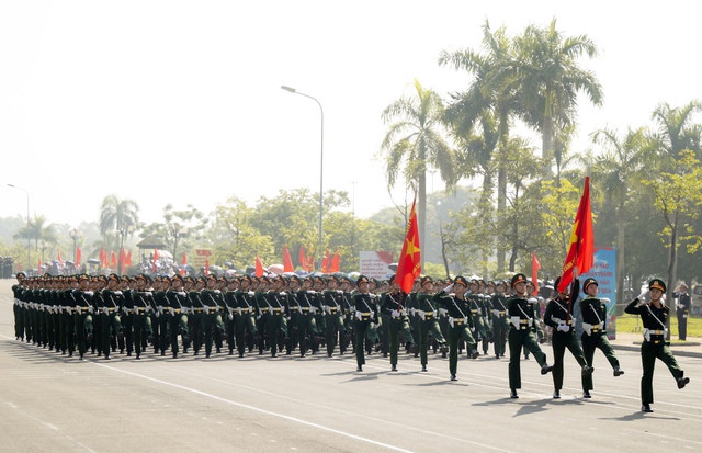 Những khoảnh khắc đẹp trong buổi luyện diễu binh A80 sáng 9 / 7 - Ảnh 21. Những khoảnh khắc đẹp trong buổi luyện diễu binh A80 sáng 9 / 7 - Ảnh 21.