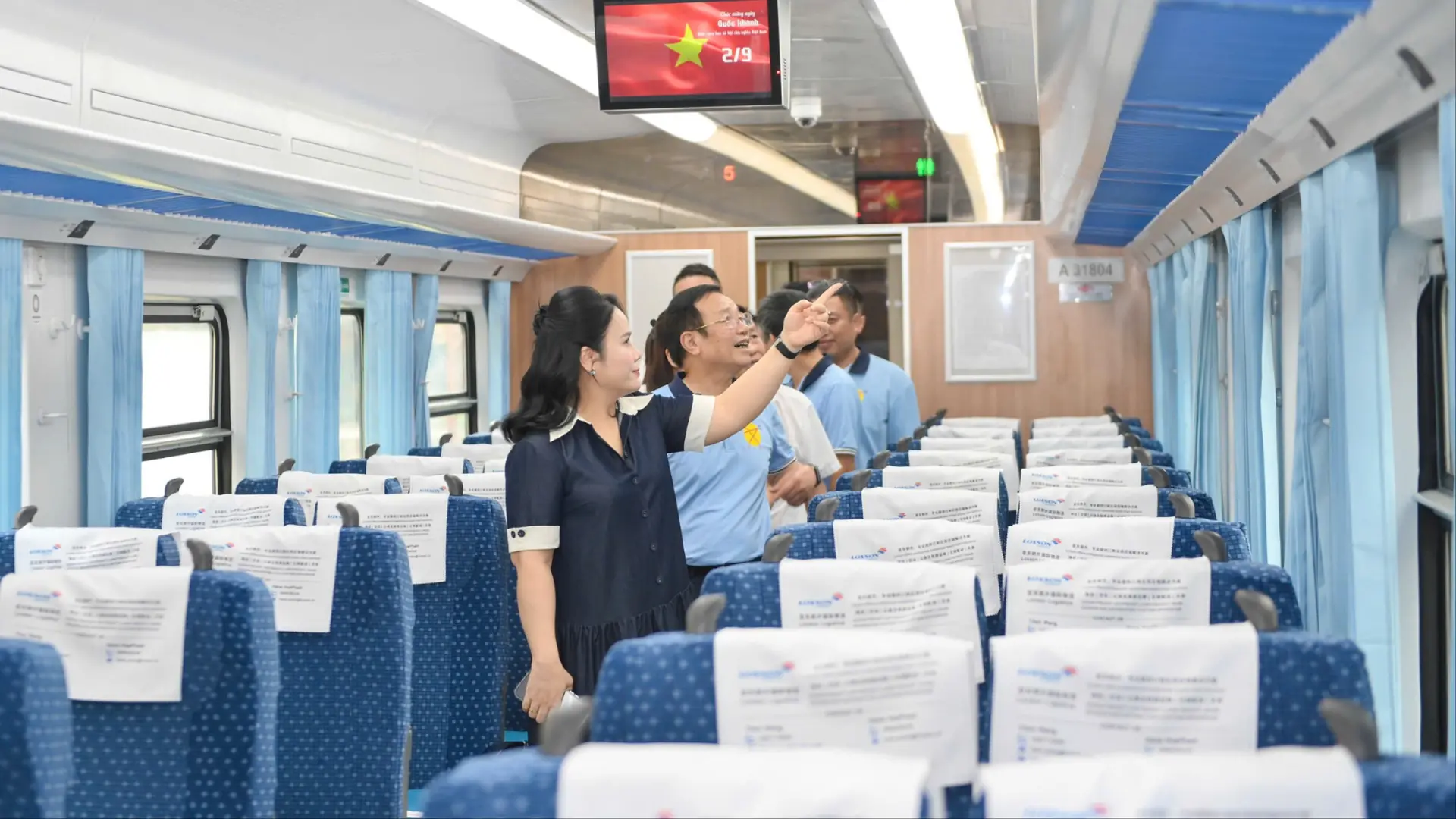Chuyến tàu chạy gần 500km, đi mất 1 đêm: Tàu đóng mới hoàn toàn, tiêu chuẩn như máy bay - Ảnh 3.
