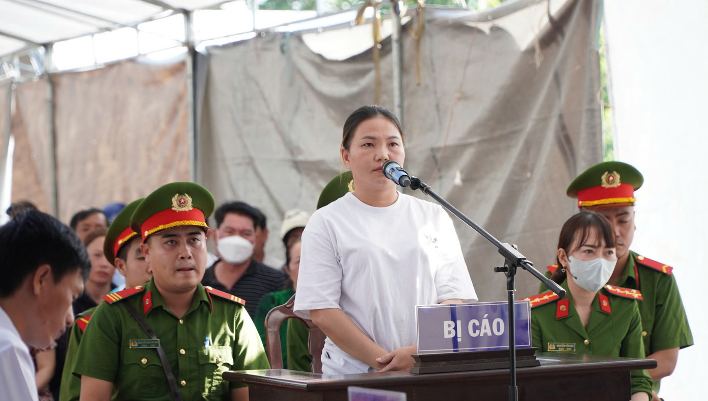 Xét xử Bùi Hồng Nhi đánh đại úy công an: Hình phạt 1 năm tù giam - Ảnh 1.