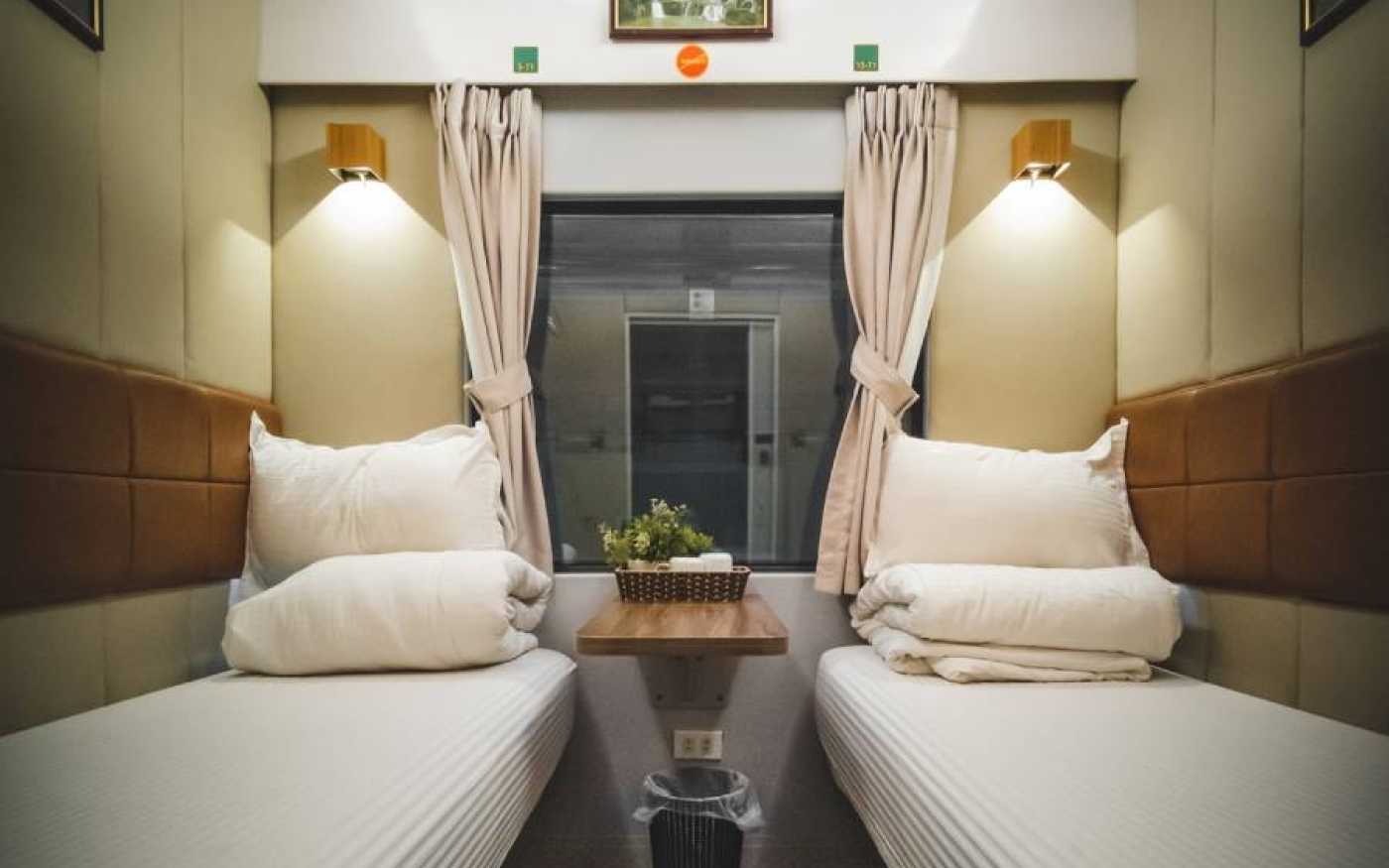 Chuyến tàu chạy gần 500km, đi mất 1 đêm: Tàu đóng mới hoàn toàn, tiêu chuẩn như máy bay - Ảnh 4.