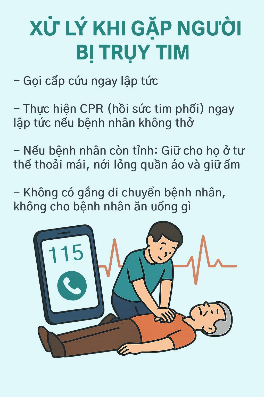 Ông Hoàng Nam Tiến qua đời do ngừng tim đột ngột: Biến cố tim mạch nguy hiểm nhất, khi bị phải xử lý thế nào?- Ảnh 5.