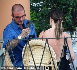 David Beckham bị paparazzi 