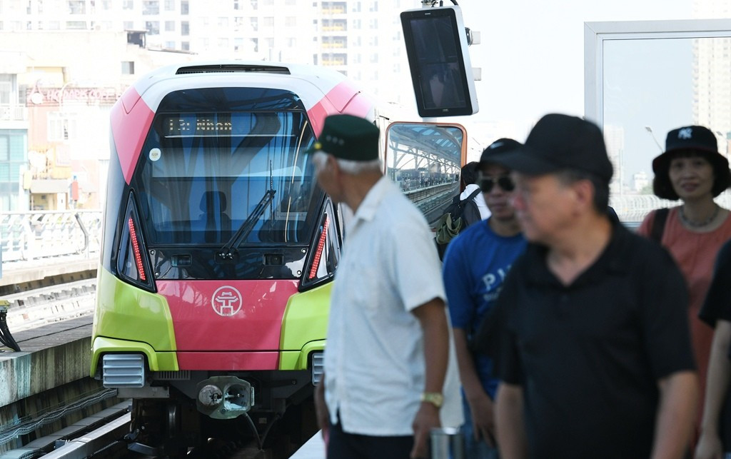 6,4 triệu kh&aacute;ch đi metro Nhổn - ga H&agrave; Nội trong 1 năm - Ảnh 1.