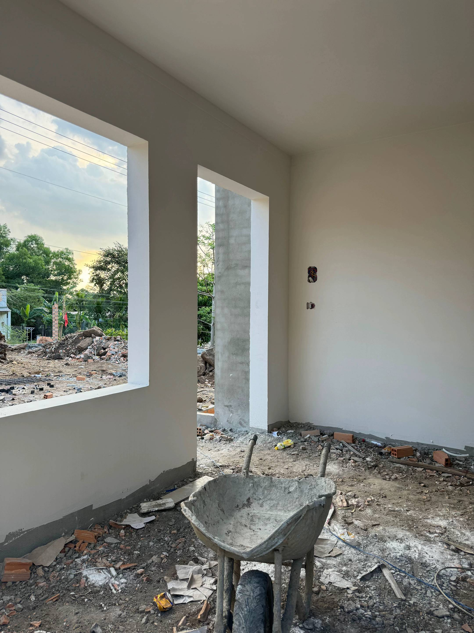 Vợ chồng trẻ xây nhà rộng 80m2, chi phí hết chưa đến 500 triệu, rẻ đến mức ai cũng giật mình!- Ảnh 11. Vợ chồng trẻ xây nhà rộng 80m2, chi phí hết chưa đến 500 triệu, rẻ đến mức ai cũng giật mình!- Ảnh 11.