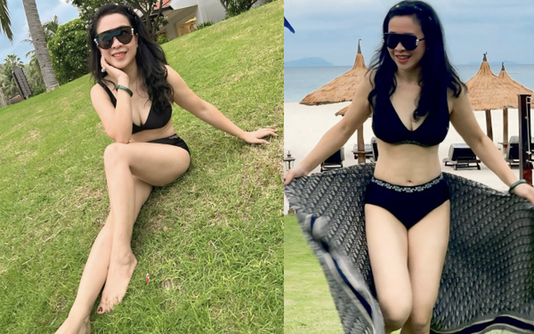 Vợ "ông hoàng nhạc đỏ" quê Thanh Hóa: U50 quá nuột nà, trẻ đẹp như gái 20 - Ảnh 1.