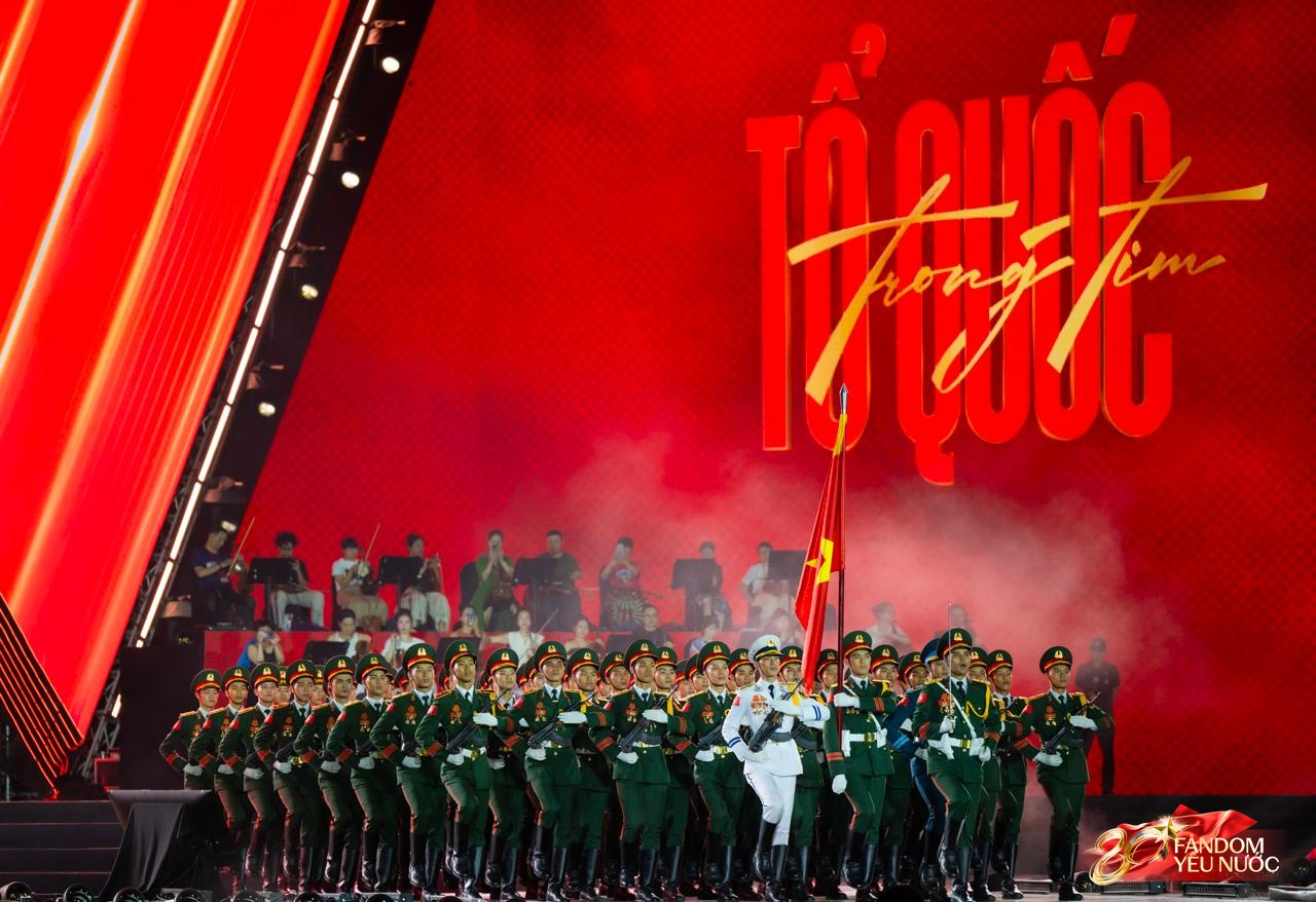 Hé lộ khoảnh khắc 68 quân nhân tập luyện cho concert quốc gia Tổ quốc trong tim - Ảnh 5.