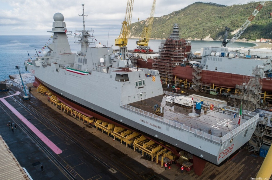 Fincantieri bàn giao khinh hạm FREMM thứ 10 với công nghệ chống ngầm hiện đại - Ảnh 2.