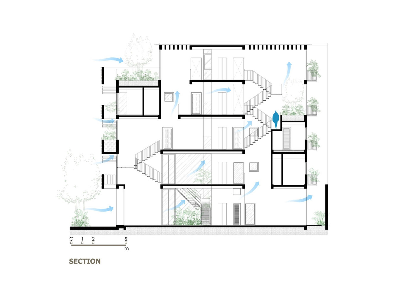 Thiết kế nh&agrave; 5 tầng t&iacute;ch hợp kh&ocirc;ng gian sống v&agrave; kinh doanh tại Nha Trang - Ảnh 13.