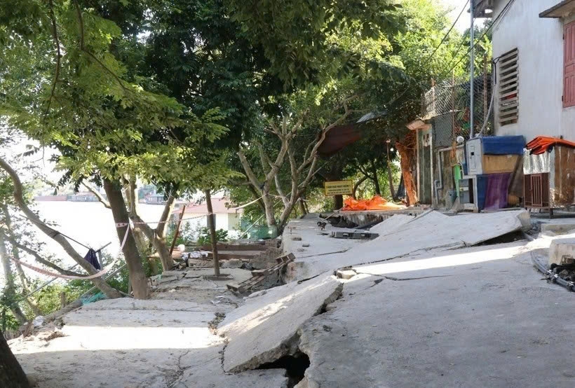 Xử lý khẩn sự cố lún , nứt đê ở Hà Nội: Biện pháp cần thiết - Ảnh 1. Xử lý khẩn sự cố lún , nứt đê ở Hà Nội: Biện pháp cần thiết - Ảnh 1.