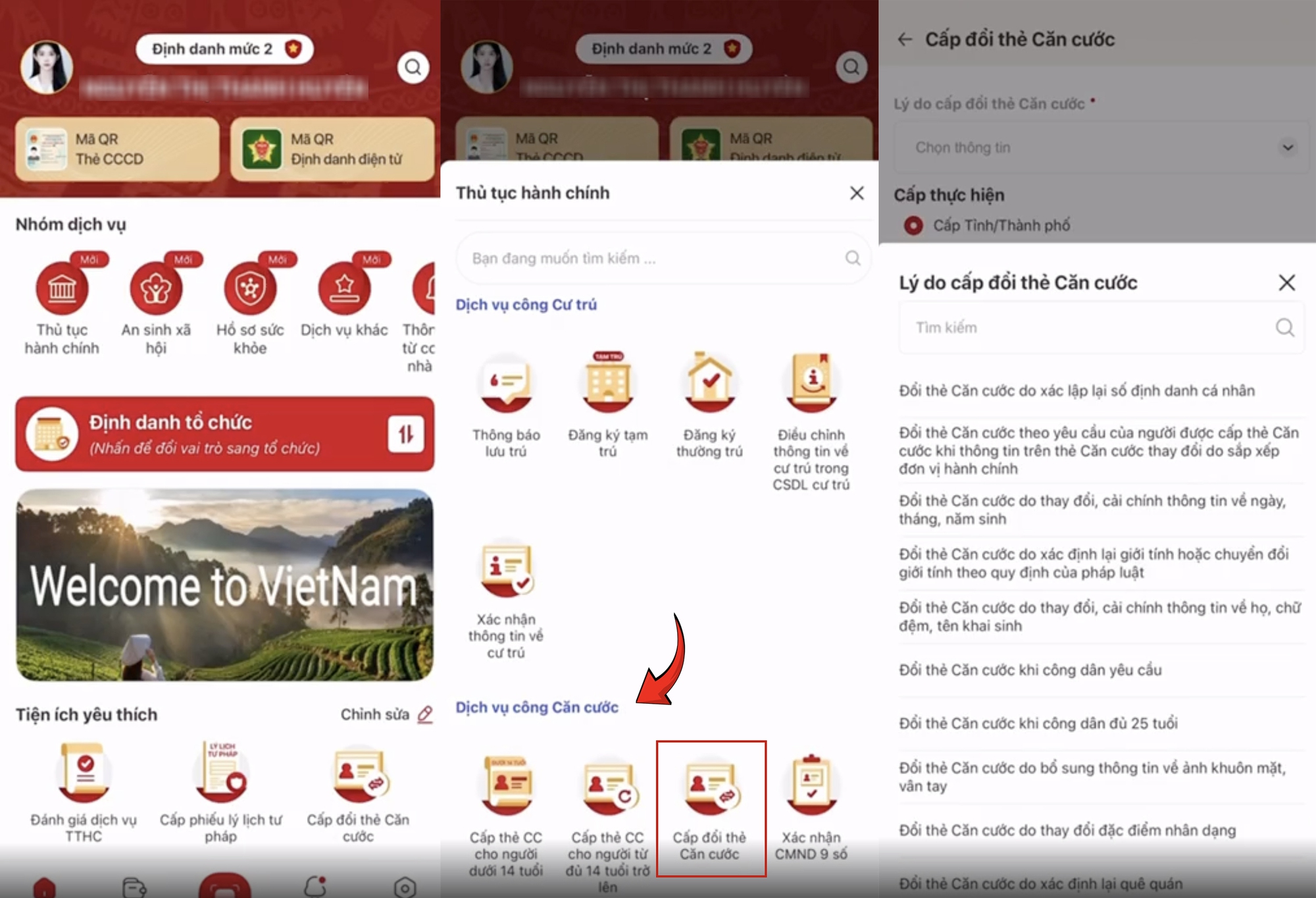Cập nhật VNeID: Đổi thẻ căn cước miễn phí cho người dân sắp xếp địa giới hành chính - Ảnh 1.