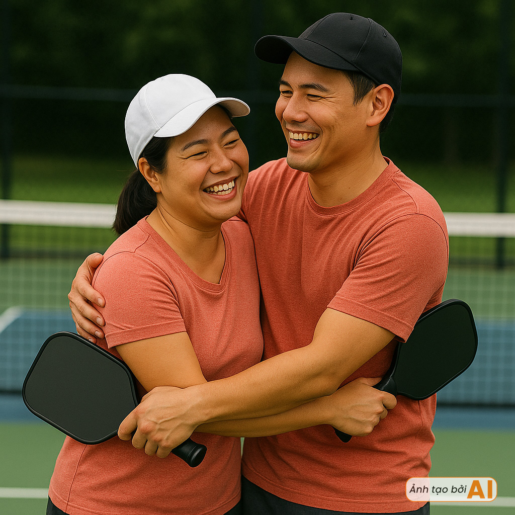Đi đánh Pickleball, bị chồng smash thẳng vào đầu, những người vợ nên làm gì?- Ảnh 4. Đi đánh Pickleball, bị chồng smash thẳng vào đầu, những người vợ nên làm gì?- Ảnh 4.