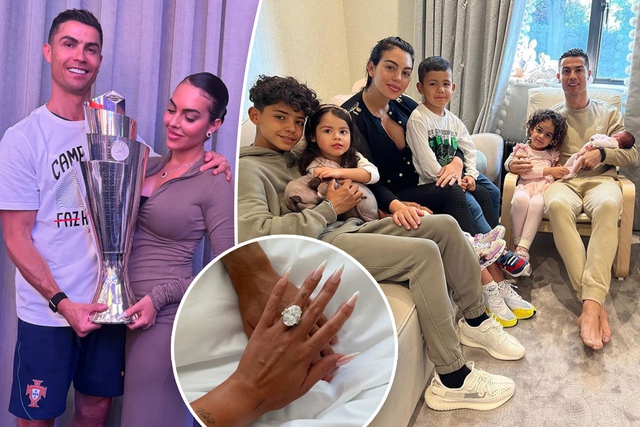 Tình yêu cổ tích của Ronaldo và Georgina: Tình yêu cổ tích của Ronaldo và Georgina: