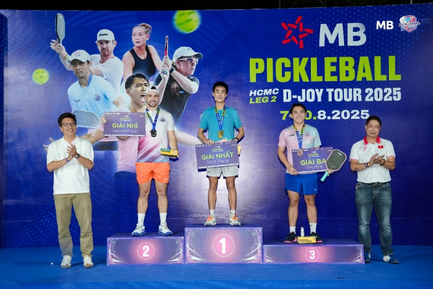 MB Pickleball D-Joy Tour 2025 - HCMC Leg 2: Không khí đỉnh cao của một giải quốc tế ngay tại Việt Nam - Ảnh 2. MB Pickleball D-Joy Tour 2025 - HCMC Leg 2: Không khí đỉnh cao của một giải quốc tế ngay tại Việt Nam - Ảnh 2.