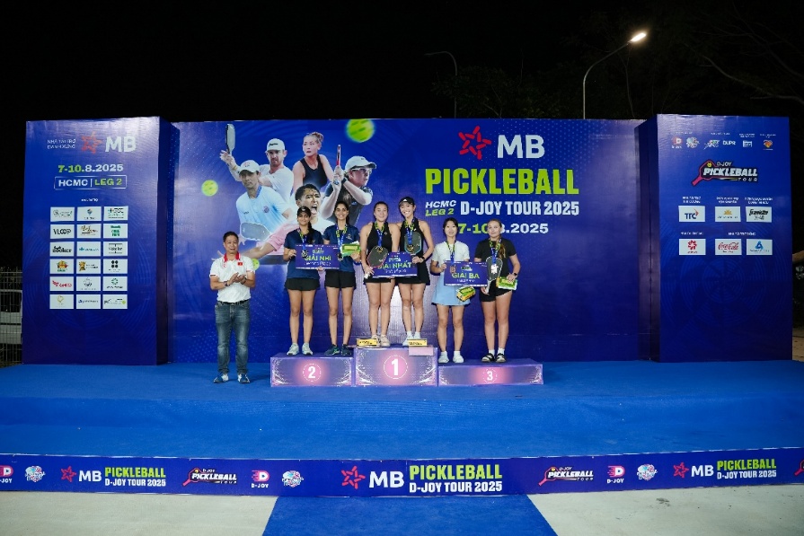 MB Pickleball D-Joy Tour 2025 - HCMC Leg 2: Không khí đỉnh cao của một giải quốc tế ngay tại Việt Nam - Ảnh 5. MB Pickleball D-Joy Tour 2025 - HCMC Leg 2: Không khí đỉnh cao của một giải quốc tế ngay tại Việt Nam - Ảnh 5.