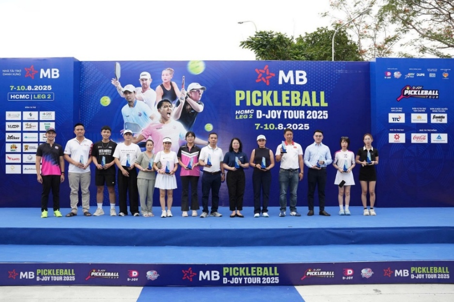 MB Pickleball D-Joy Tour 2025 - HCMC Leg 2: Không khí đỉnh cao của một giải quốc tế ngay tại Việt Nam - Ảnh 8. MB Pickleball D-Joy Tour 2025 - HCMC Leg 2: Không khí đỉnh cao của một giải quốc tế ngay tại Việt Nam - Ảnh 8.
